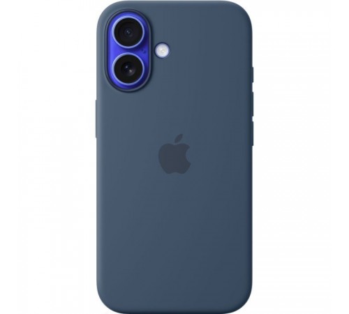 Чехол для мобильного телефона Apple iPhone16 Silicone Case with MagSafe - Denim (MYY23ZM/A) Чехол для мобильного телефона Apple iPhone16 Silicone Case with MagSafe - Denim (MYY23ZM/A)