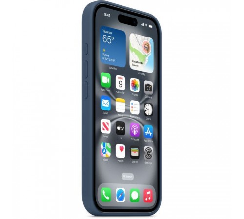Чехол для мобильного телефона Apple iPhone16 Silicone Case with MagSafe - Denim (MYY23ZM/A) Чехол для мобильного телефона Apple iPhone16 Silicone Case with MagSafe - Denim (MYY23ZM/A)