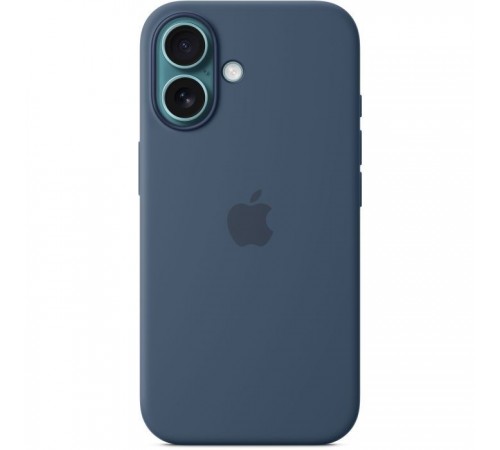 Чехол для мобильного телефона Apple iPhone16 Silicone Case with MagSafe - Denim (MYY23ZM/A) Чехол для мобильного телефона Apple iPhone16 Silicone Case with MagSafe - Denim (MYY23ZM/A)