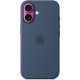 Чехол для мобильного телефона Apple iPhone16 Silicone Case with MagSafe - Denim (MYY23ZM/A)