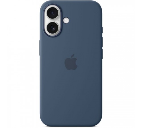 Чехол для мобильного телефона Apple iPhone16 Silicone Case with MagSafe - Denim (MYY23ZM/A) Чехол для мобильного телефона Apple iPhone16 Silicone Case with MagSafe - Denim (MYY23ZM/A)