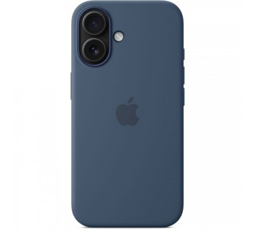 Чехол для мобильного телефона Apple iPhone16 Silicone Case with MagSafe - Denim (MYY23ZM/A) Чехол для мобильного телефона Apple iPhone16 Silicone Case with MagSafe - Denim (MYY23ZM/A)