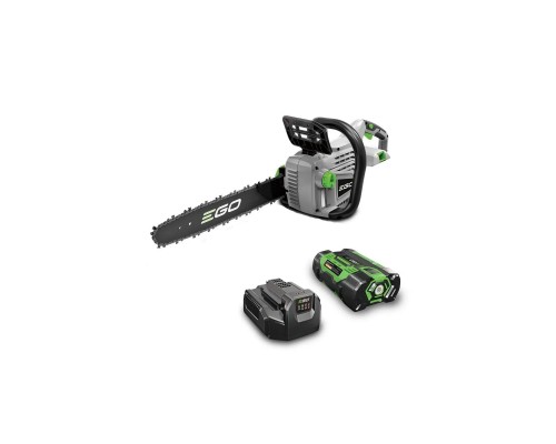 Ланцюгова пила EGO CS1401E KIT, 56В, шина 35см, 52лан, 3/8P, 1,1мм, акум. 2,5Ah + ЗП (0410003027) Ланцюгова пила EGO CS1401E KIT, 56В, шина 35см, 52лан, 3/8P, 1,1мм, акум. 2,5Ah + ЗП (0410003027)