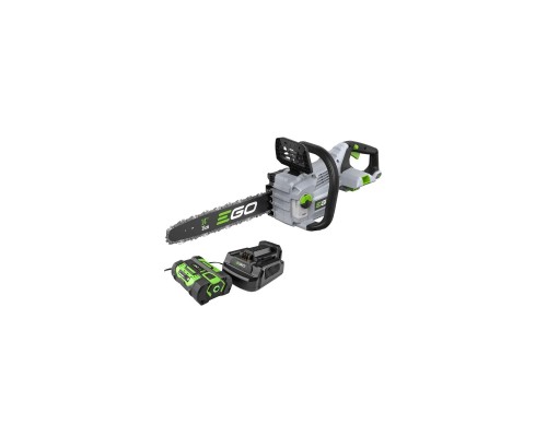 Ланцюгова пила EGO CS1411E KIT, 56В, шина 35см, 52лан, 3/8P, 1,1мм, акум. 2,5Ah + ЗП (F840022016) Ланцюгова пила EGO CS1411E KIT, 56В, шина 35см, 52лан, 3/8P, 1,1мм, акум. 2,5Ah + ЗП (F840022016)