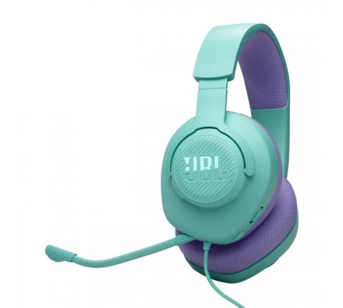 Наушники JBL Quantum 100M2 Cyan (JBLQTUM100M2CYN) Наушники JBL Quantum 100M2 Cyan (JBLQTUM100M2CYN)
