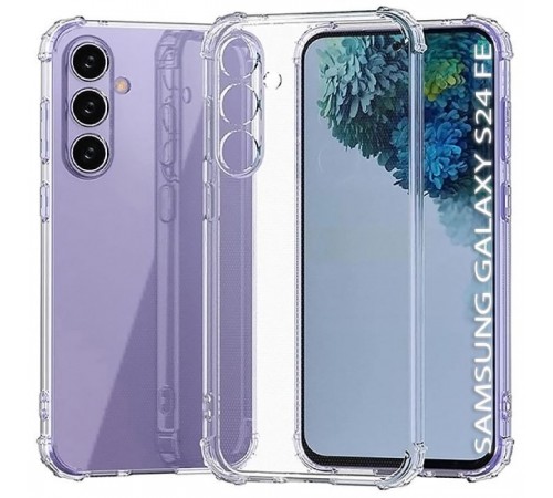 Чехол для мобильного телефона BeCover Anti-Shock Samsung Galaxy S24 FE SM-S721 Clear (712136) Чехол для мобильного телефона BeCover Anti-Shock Samsung Galaxy S24 FE SM-S721 Clear (712136)
