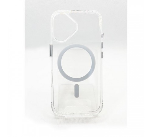 Чохол до мобільного телефона BeCover Space Case (MagSafe) для Apple iPhone 16 Transparancy (712102) Чохол до мобільного телефона BeCover Space Case (MagSafe) для Apple iPhone 16 Transparancy (712102)
