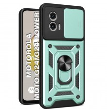 Чохол до мобільного телефона BeCover Military Motorola Moto G24/G24 Power Dark Green (710724)