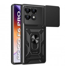 Чохол до мобільного телефона BeCover Military Poco F6 Pro Black (712166)
