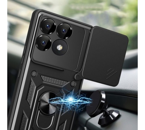 Чохол до мобільного телефона BeCover Military Poco F6 Pro Black (712166) Чохол до мобільного телефона BeCover Military Poco F6 Pro Black (712166)