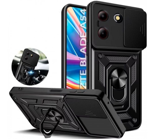 Чохол до мобільного телефона BeCover Military ZTE Blade A54 Black (712172) Чохол до мобільного телефона BeCover Military ZTE Blade A54 Black (712172)