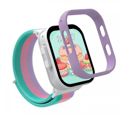 Смарт-годинник Gelius Pro GP-PK008 (Rainbow) White Kids smart watch with GPS/4G (Pro GP-PK008 (Rainbow) White) Смарт-годинник Gelius Pro GP-PK008 (Rainbow) White Kids smart watch with GPS/4G (Pro GP-PK008 (Rainbow) White)