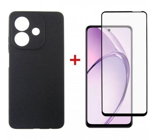 Чохол до мобільного телефона Dengos Oppo A3 Carbon + glass (Black) (DG-KM-112) Чохол до мобільного телефона Dengos Oppo A3 Carbon + glass (Black) (DG-KM-112)