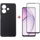 Чохол до мобільного телефона Dengos Oppo A3 Carbon + glass (Black) (DG-KM-112)