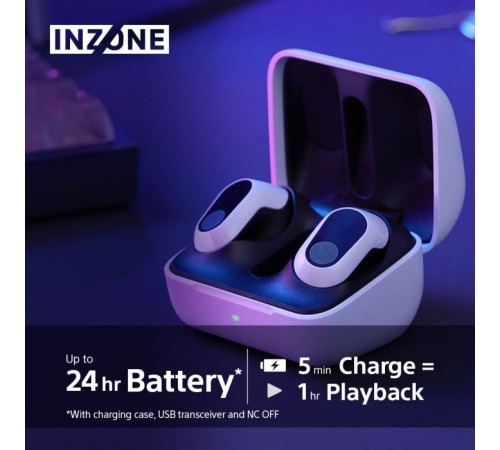 Наушники Sony INZONE Buds White (WFG700NW.CE7) Наушники Sony INZONE Buds White (WFG700NW.CE7)