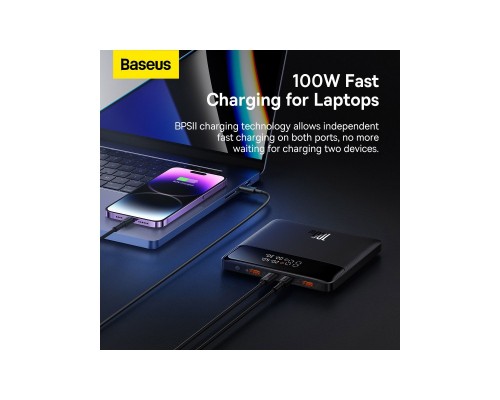 Батарея универсальная Baseus Blade 20000mAh 100W OE, black (PPBL000301) Батарея универсальная Baseus Blade 20000mAh 100W OE, black (PPBL000301)