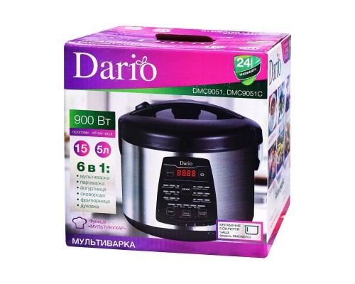 Мультиварка Dario DMC9051C Мультиварка Dario DMC9051C