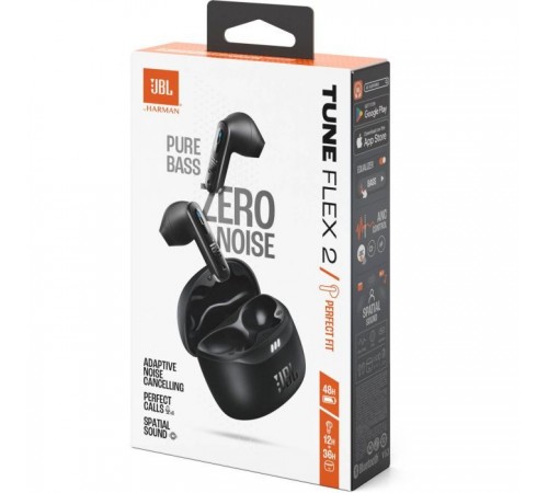 Навушники JBL Tune Flex 2 Black (JBLTFLEX2BLK) Навушники JBL Tune Flex 2 Black (JBLTFLEX2BLK)
