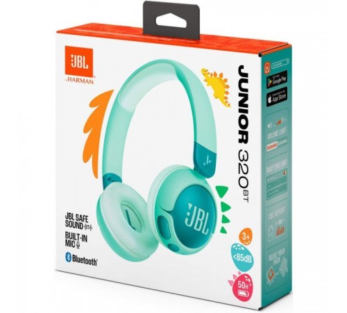 Наушники JBL JR 320BT Green (JBLJR320BTGRN) Наушники JBL JR 320BT Green (JBLJR320BTGRN)