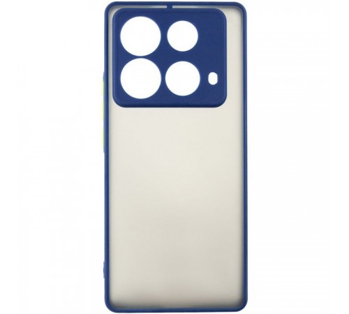 Чохол до мобільного телефона Dengos Matte Infinix Note 40 (Blue) (DG-TPU-MATT-154) Чохол до мобільного телефона Dengos Matte Infinix Note 40 (Blue) (DG-TPU-MATT-154)