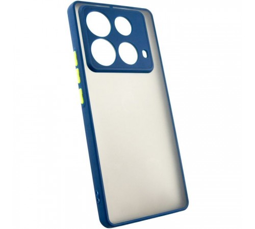 Чохол до мобільного телефона Dengos Matte Infinix Note 40 (Blue) (DG-TPU-MATT-154) Чохол до мобільного телефона Dengos Matte Infinix Note 40 (Blue) (DG-TPU-MATT-154)