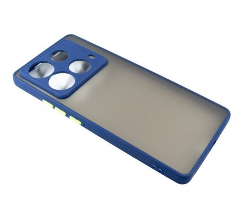 Чохол до мобільного телефона Dengos Matte Infinix Note 40 (Blue) (DG-TPU-MATT-154) Чохол до мобільного телефона Dengos Matte Infinix Note 40 (Blue) (DG-TPU-MATT-154)