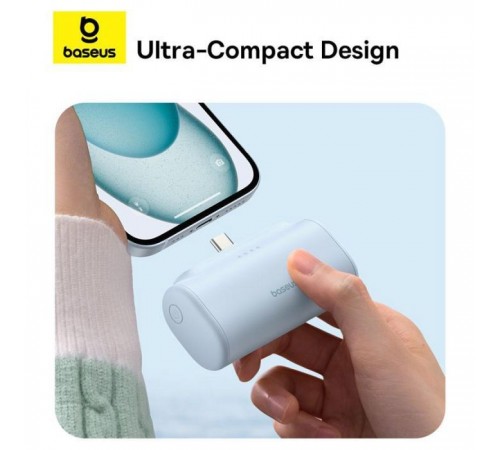 Батарея универсальная Baseus Compact 4900mAh 20W Type-C, Black (PPWC05T) (P10068302112-00) Батарея универсальная Baseus Compact 4900mAh 20W Type-C, Black (PPWC05T) (P10068302112-00)