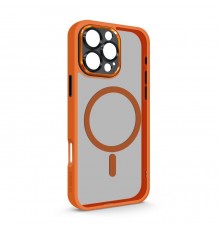 Чохол до мобільного телефона Armorstandart Unit MagSafe SE Apple iPhone 16 Pro Max Orange Black (ARM81151)