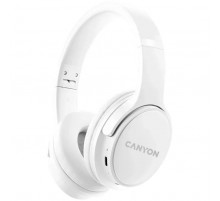 Наушники Canyon OnRiff 4 Bluetooth White (CNS-CBTHS4W)