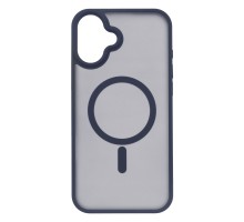 Чохол до мобільного телефона 2E iPhone 16 Plus Soft Touch MagSafe Cover dark blue (2E-IPH-16PL-OCLS-DB)