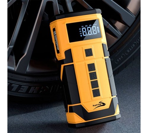 Пуско зарядний пристрій Aspiring Jump 3 8000mAh Power bank 3-in-1 with inflator, compressor, car charging (JM8000PIWC) Пуско зарядний пристрій Aspiring Jump 3 8000mAh Power bank 3-in-1 with inflator, compressor, car charging (JM8000PIWC)