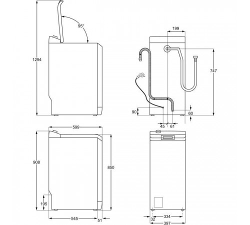 Пральна машина Electrolux EW8T3372U Пральна машина Electrolux EW8T3372U
