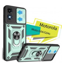 Чохол до мобільного телефона BeCover Military Motorola Moto G04/G04s Dark Green (713064)