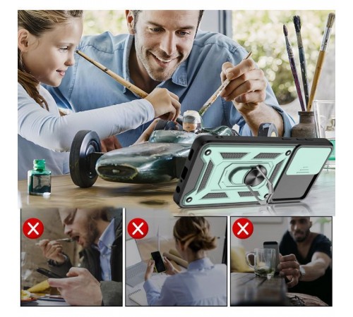 Чохол до мобільного телефона BeCover Military Motorola Moto G04/G04s Dark Green (713064) Чохол до мобільного телефона BeCover Military Motorola Moto G04/G04s Dark Green (713064)