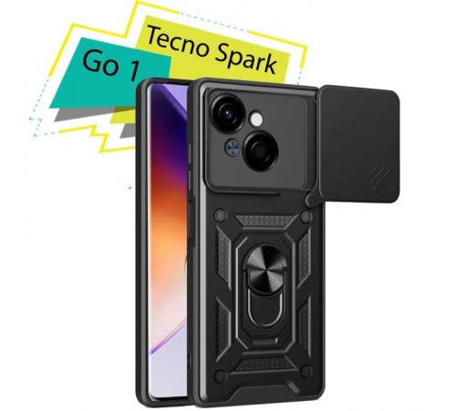 Чохол до мобільного телефона BeCover Military Tecno Spark Go 1 (KL4) Black (713073) Чохол до мобільного телефона BeCover Military Tecno Spark Go 1 (KL4) Black (713073)
