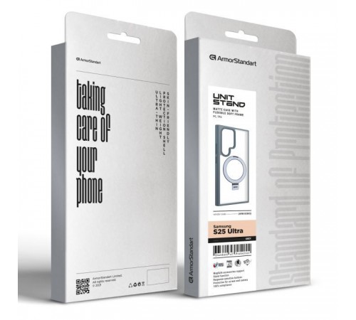Чохол до мобільного телефона Armorstandart Unit Stand Samsung S25 Ultra Grey (ARM82865) Чохол до мобільного телефона Armorstandart Unit Stand Samsung S25 Ultra Grey (ARM82865)
