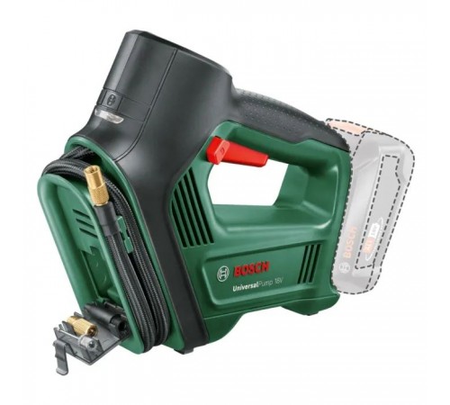 Автомобильный компрессор Bosch UniversalPump, 18 В, (без АКБ и ЗУ) (0.603.947.100) Автомобильный компрессор Bosch UniversalPump, 18 В, (без АКБ и ЗУ) (0.603.947.100)