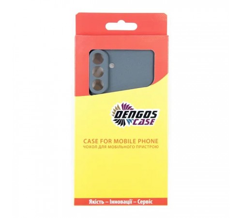 Чохол до мобільного телефона Dengos Kit Samsung Galaxy A56 Carbon + glass (Grey) (DG-KM-138) Чохол до мобільного телефона Dengos Kit Samsung Galaxy A56 Carbon + glass (Grey) (DG-KM-138)