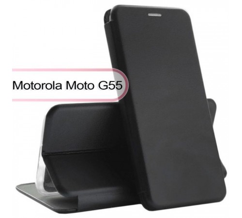 Чохол до мобільного телефона BeCover Exclusive Motorola Moto G55 Black (713519) Чохол до мобільного телефона BeCover Exclusive Motorola Moto G55 Black (713519)