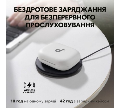 Наушники Anker SoundCore AeroFit 2 White (A3874G21) Наушники Anker SoundCore AeroFit 2 White (A3874G21)
