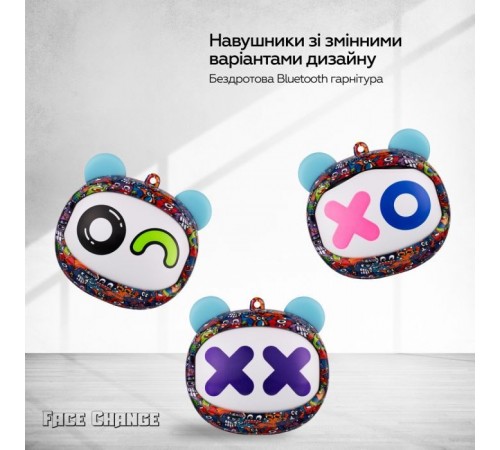 Навушники XoKo G05-face changing TWS Violet (G05-VIOT) Навушники XoKo G05-face changing TWS Violet (G05-VIOT)