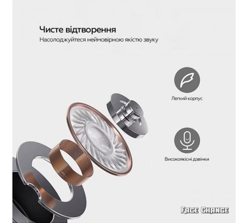 Навушники XoKo G05-face changing TWS Violet (G05-VIOT) Навушники XoKo G05-face changing TWS Violet (G05-VIOT)