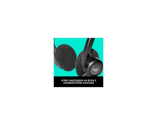 Навушники Logitech PC 960 Stereo Headset USB (981-000100) Навушники Logitech PC 960 Stereo Headset USB (981-000100)