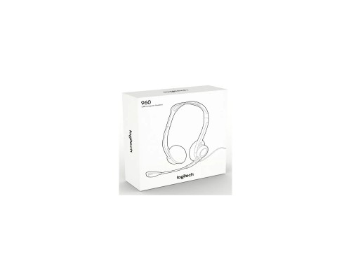 Навушники Logitech PC 960 Stereo Headset USB (981-000100) Навушники Logitech PC 960 Stereo Headset USB (981-000100)