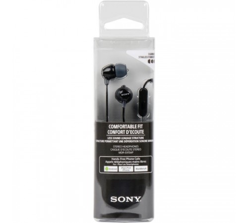 Наушники Sony MDR-EX15AP Black (MDREX15APB.CE7) Наушники Sony MDR-EX15AP Black (MDREX15APB.CE7)