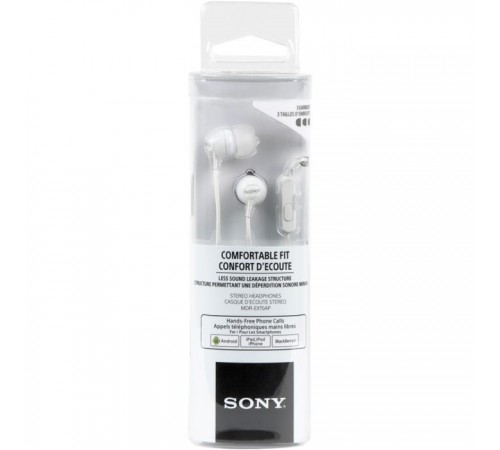 Наушники Sony MDR-EX15AP White (MDREX15APW.CE7) Наушники Sony MDR-EX15AP White (MDREX15APW.CE7)
