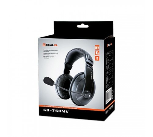 Навушники REAL-EL GD-750MV Навушники REAL-EL GD-750MV