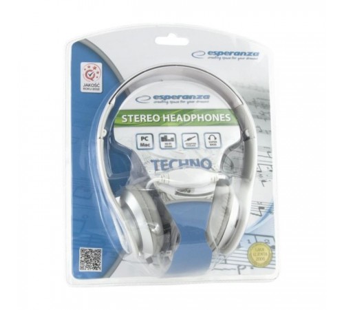 Наушники Esperanza EH145 White (EH145W) Наушники Esperanza EH145 White (EH145W)
