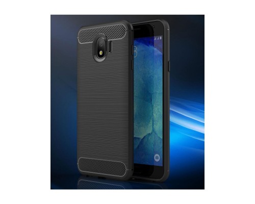 Чохол до мобільного телефона Laudtec для Samsung J4/J400 Carbon Fiber (Black) (LT-J400F)