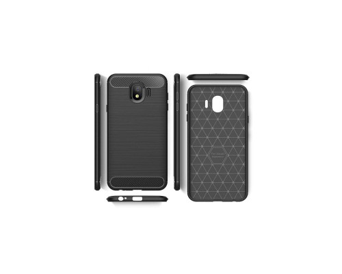 Чохол до мобільного телефона Laudtec для Samsung J4/J400 Carbon Fiber (Black) (LT-J400F)